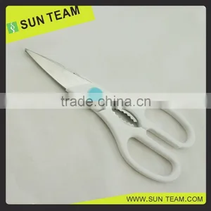 SK023 8-1/4" FDA Certificated Magnetic Cover Kitchen Scissor With Bottle Opener thumbnail-3
