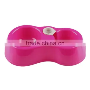Pet Puppy Cat Dog Food Container Pet Drinking Bottle Automatic Water Dispenser Food Dish Bowl Feeder Bottle thumbnail-4