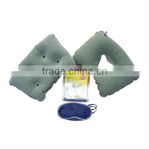 Economic Airline Travel Kit With Neck Pillow, Neck Rest, Eye Mask thumbnail-1