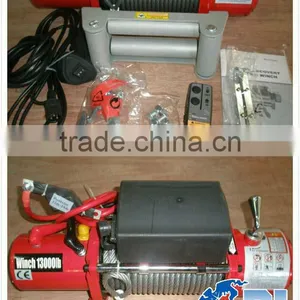 ATV/SUV 13000lbs Portable Mini 12v Wireless Electric Winch For Off Road thumbnail-1