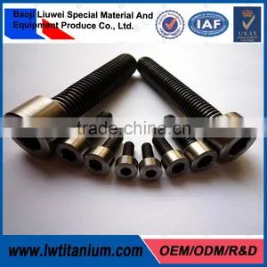 DIN912 Gr2/Gr5 Titanio Metric Hexagon Cap Screws by LIUWEI thumbnail-1
