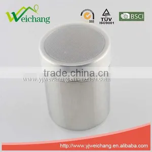 WCR061 Good Quality Classical Stainless Steel Salt and Pepper Shaker Set With Cover thumbnail-1