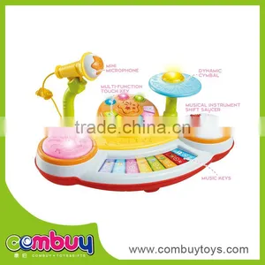 High Quality Baby Plastic Musical Toy Piano With Microphone thumbnail-1