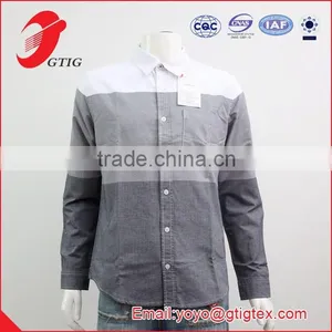 100% Cotton Oxford Stripe Men's Shirts thumbnail-1