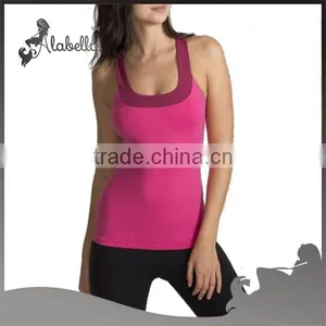2016 New Item Womens Tank Tops of Compression & Running Top & Gym Tops in Bulk thumbnail-1