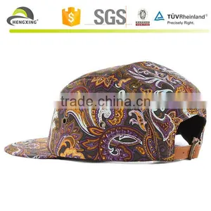 Local Headwear Simple Custom-made 5 Panels Cap thumbnail-3