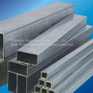 Pre Galvanized Square Hollow Section/Q235 Rectangular Steel Pipe/ Galvanized Steel Tube thumbnail-1
