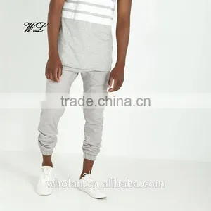Custom Men Latest Fashion Trackie 100%Cotton Sweat Pants Jogger Pants thumbnail-3
