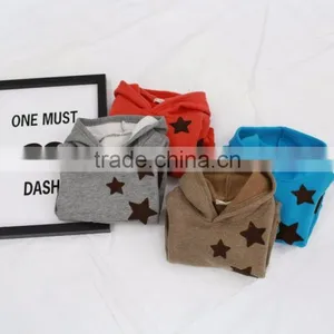 Children Girl and Boy Star Hoodies Coat Korean Girl Winter Coat thumbnail-6