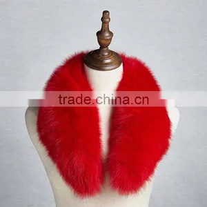Myfur China Wholesale Genuine Fox Fur Collar for Women Winter Jackets Trim thumbnail-1
