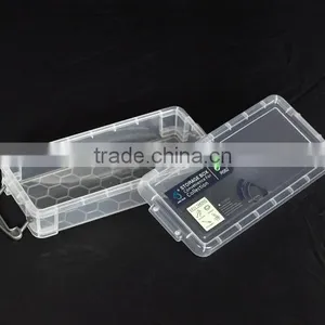 Clear Plastic Beads Display Storage Container W/Lid 22x10x4cm,1pc,Newest thumbnail-1