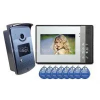7inch Wired Video Door Phone With Card Reading Function thumbnail-1