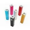Fashion Portable USB Power Bank , Colorful Lipstick Power Bank for MP4 Players PDAs thumbnail-1