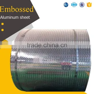 1050 1060 1100 3003 Tread Plate /embossed Aluminium Price for Automobile Floor and Decoration thumbnail-5