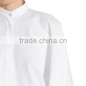 New Style Girls Pure White Cloak Blouses,Long Sleeve Blank Plain Cloak Blouses for Women thumbnail-5