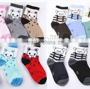Autumn&winter High Quality 100%cotton Cartoon Cute Child Socks thumbnail-2
