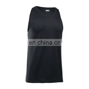 Factory Slimfit Blank Gym Singlets for Men thumbnail-5