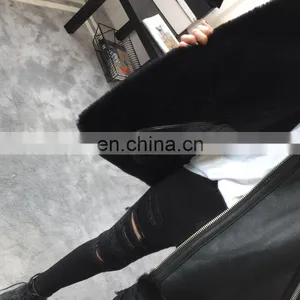 Excellent Quality Winter Warm Lamb Skin Leather Jacket thumbnail-5
