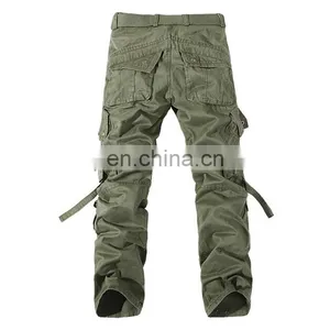 Winter Good Quality Fashion Outdoor Causal Loose Washing Cotton Multicolor Wholesale Pocket Cargo Pants Manufacturer thumbnail-3