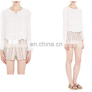 New Fashion Lady Softtextile Pant Formal Shirt Style thumbnail-4
