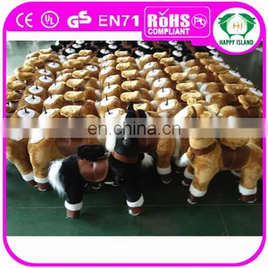 HI Outdoor Playground Mechanical Walking Large Toy Horse for Sale thumbnail-6
