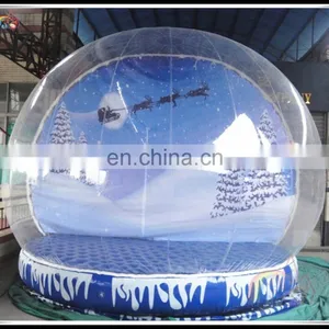 High Quality Giant Inflatable Snow Globe For Christmas Promotion thumbnail-5