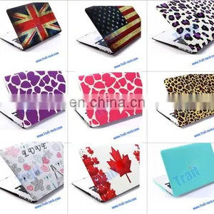 Popular Folio Plastic Protective Hard Shell Case For Apple Macbook Air 13 Inch thumbnail-1