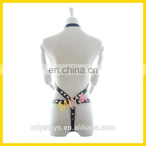 Full Body Bondage Restraints Leather Bondage Sex Toys Women Sex Harness thumbnail-3