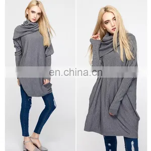 Hot New Retail Products Women Wear High Necked Sweater Made in China thumbnail-5