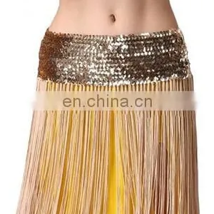 Shiny Sequins Egypt Belly Dance Fringe Hip Scarf Y-2042# thumbnail-1