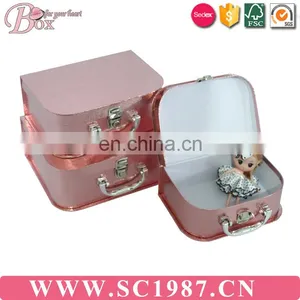 Mini Paper Cardboard Toy Suitcase Boxes thumbnail-1