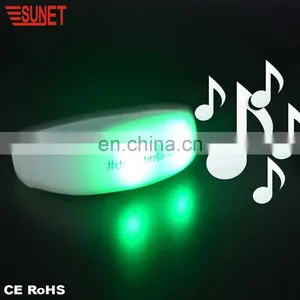 2018 SUNJET Best Selling Product Popular Full Silicone Material LED Bracelet Motion Activated thumbnail-6