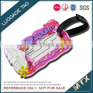 Soft PVC Luggage Tag Supplier thumbnail-5