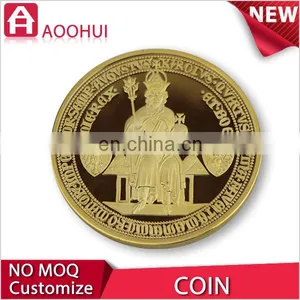 New Design Printing Antique Pure Gold Coin thumbnail-6