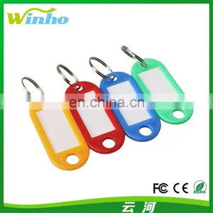 Winho Wholesale Blank Plastic Keychain Key Tags ID Label thumbnail-1
