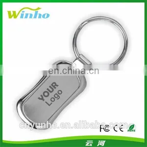 Elongated Metal Keyring thumbnail-1