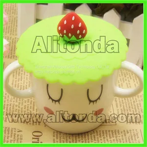 Custom Soft Silicone Cartoon Cup Cover for Tea Cup thumbnail-4