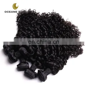 New Style Durable Natural Hotsale Peruvian Deep Curly Wavy Remy Hair thumbnail-1