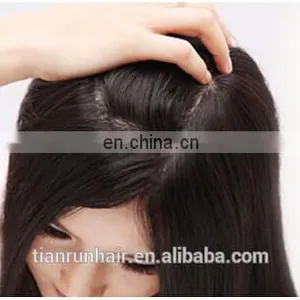 Nature Human Hair Toupee For Womens Quality Virgin Chinese Human Hair Mens Toupee thumbnail-6