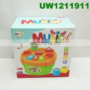Shape Sorting Cube - Classic Wooden Toy With 12 Shapes thumbnail-6