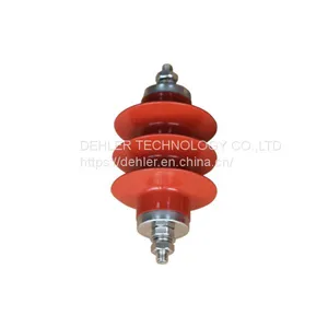 7.6kv Power Distribution Gapless Lightning Arrester Zinc Oxide Lightning Arrester thumbnail-3