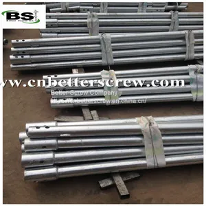 Round Shaft Helical Screw Pile for Building thumbnail-4