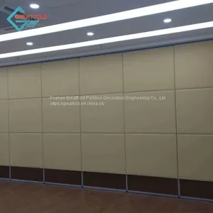 Chile Hotel Movable Partition Wall Acoustic Wooden Hanging Folding Partition Wall With Variety Color thumbnail-5