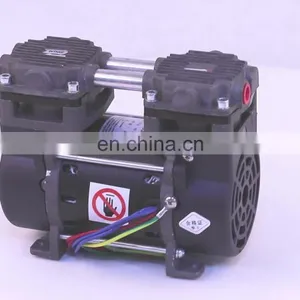 High Quality Low Noise Mini Oil Free Piston Vacuum Pump for Milking Machine thumbnail-1