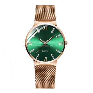 Custom Jewelry Quartz Ladies Watch Waterproof Alloy Watch , Quartz Movt thumbnail-2