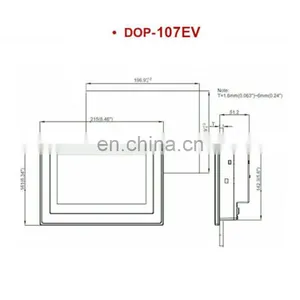 Hot Sale New Delta HMI DOP-107EV 7 Inch HMI Replace DOP-B07E411/DOP-B07E415 thumbnail-2