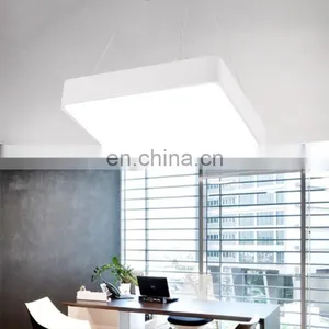 36W Modern Led Square Hanging Office Lights thumbnail-3