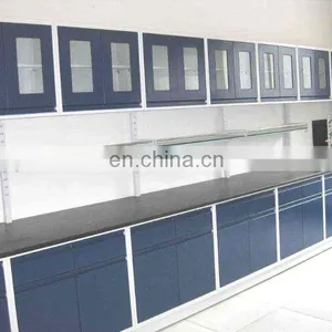 Ho Pui All Steel Benches Lab Side Table Central Tables Special for Chemistry Lab Used thumbnail-3
