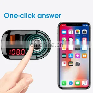 Feixin 2021 New Product Car Charge Cigarette Lighter C7 Wireless Charging 15W Can Charge Through The Phone Case Drop Shipping thumbnail-2