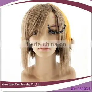 Short Two Color Synthetic Cospaly Boys Hair Wig thumbnail-1